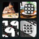 Maxbell Clock Puzzle Game Toy for Kids Speed Cube Puzzle for Children Adults Holiday