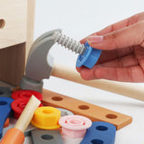 Maxbell Wooden Tool Set Learning Pretend Play for Counting Problem Solving Preschool