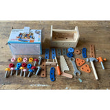 Maxbell Wooden Tool Set Learning Pretend Play for Counting Problem Solving Preschool
