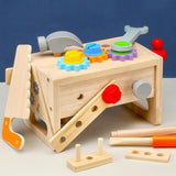 Maxbell Wooden Tool Set Learning Pretend Play for Counting Problem Solving Preschool