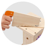 Maxbell Wooden Tool Set Learning Pretend Play for Counting Problem Solving Preschool