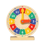 Maxbell Wooden Clock Kids Toy Teaching Clocks for Kids for Clocks Practice Baby Kids