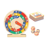 Maxbell Wooden Clock Kids Toy Teaching Clocks for Kids for Clocks Practice Baby Kids