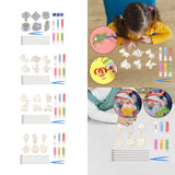 Maxbell DIY Crystal Paint Arts and Craft Kits Crystal Art Paint Set for Adults Gifts Spring Festival