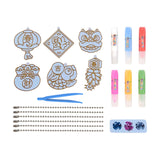 Maxbell DIY Crystal Paint Arts and Craft Kits Crystal Art Paint Set for Adults Gifts Spring Festival