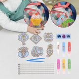 Maxbell DIY Crystal Paint Arts and Craft Kits Crystal Art Paint Set for Adults Gifts Spring Festival