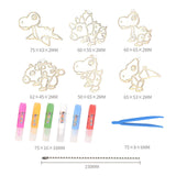 Maxbell DIY Crystal Paint Arts and Craft Kits Crystal Art Paint Set for Adults Gifts Dinosaurs