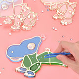 Maxbell DIY Crystal Paint Arts and Craft Kits Crystal Art Paint Set for Adults Gifts Dinosaurs
