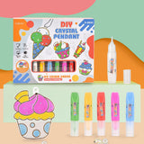 Maxbell DIY Crystal Paint Arts and Craft Kits Crystal Art Paint Set for Adults Gifts Dessert