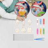 Maxbell DIY Crystal Paint Arts and Craft Kits Crystal Art Paint Set for Adults Gifts Dessert