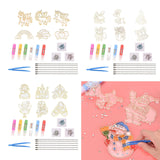 Maxbell DIY Crystal Paint Arts and Craft Kits Crystal Art Paint Set for Adults Gifts