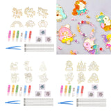 Maxbell DIY Crystal Paint Arts and Craft Kits Crystal Art Paint Set for Adults Gifts