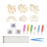 Maxbell DIY Crystal Paint Arts and Craft Kits Crystal Art Paint Set for Adults Gifts
