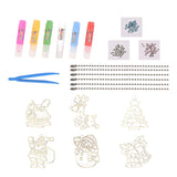 Maxbell DIY Crystal Paint Arts and Craft Kits Crystal Art Paint Set for Adults Gifts Christmas