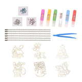 Maxbell DIY Crystal Paint Arts and Craft Kits Crystal Art Paint Set for Adults Gifts Christmas