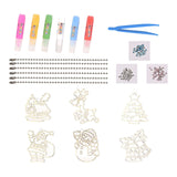 Maxbell DIY Crystal Paint Arts and Craft Kits Crystal Art Paint Set for Adults Gifts Christmas