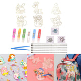 Maxbell DIY Crystal Paint Arts and Craft Kits Crystal Art Paint Set for Adults Gifts Christmas
