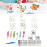 Maxbell DIY Crystal Paint Arts and Craft Kits Crystal Art Paint Set for Adults Gifts Christmas