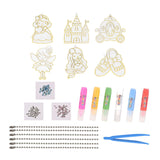 Maxbell DIY Crystal Paint Arts and Craft Kits Crystal Art Paint Set for Adults Gifts Princess