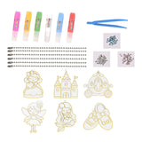 Maxbell DIY Crystal Paint Arts and Craft Kits Crystal Art Paint Set for Adults Gifts Princess