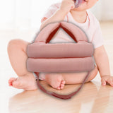 Maxbell Baby Head Protector Infant Head Protection Hats for Boys Girls Kids Crawling Pink