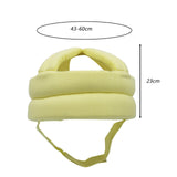 Maxbell Baby Head Protector Infant Head Protection Hats for Boys Girls Kids Crawling Yellow