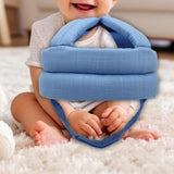 Maxbell Baby Head Protector Infant Head Protection Hats for Boys Girls Kids Crawling Blue