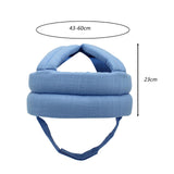 Maxbell Baby Head Protector Infant Head Protection Hats for Boys Girls Kids Crawling Blue