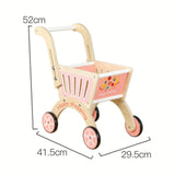 Maxbell Shopping Cart Kids Preschool Baby Supermarket Trolley Early Educational Toys