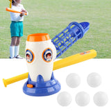 Maxbell Kids Pitching Machine Baseball Launcher for Children Girls Boys Lawn Yard
