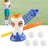 Maxbell Kids Pitching Machine Baseball Launcher for Children Girls Boys Lawn Yard
