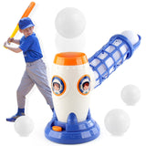 Maxbell Kids Pitching Machine Baseball Launcher for Children Girls Boys Lawn Yard