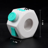 Maxbell Fingertip Rotating Toy Imagination Portable Easy Use Practicing Leisure Play Green