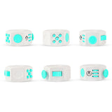 Maxbell Fingertip Rotating Toy Imagination Portable Easy Use Practicing Leisure Play Green