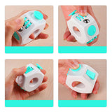 Maxbell Fingertip Rotating Toy Imagination Portable Easy Use Practicing Leisure Play Green