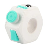 Maxbell Fingertip Rotating Toy Imagination Portable Easy Use Practicing Leisure Play Green