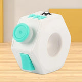 Maxbell Fingertip Rotating Toy Imagination Portable Easy Use Practicing Leisure Play Green