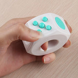 Maxbell Fingertip Rotating Toy Imagination Portable Easy Use Practicing Leisure Play Green