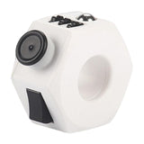 Maxbell Fingertip Rotating Toy Imagination Portable Easy Use Practicing Leisure Play White