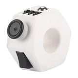 Maxbell Fingertip Rotating Toy Imagination Portable Easy Use Practicing Leisure Play White