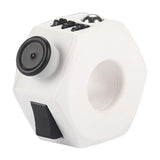 Maxbell Fingertip Rotating Toy Imagination Portable Easy Use Practicing Leisure Play White