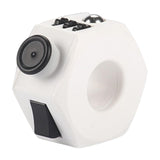 Maxbell Fingertip Rotating Toy Imagination Portable Easy Use Practicing Leisure Play White