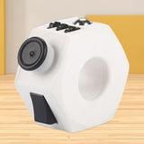 Maxbell Fingertip Rotating Toy Imagination Portable Easy Use Practicing Leisure Play White