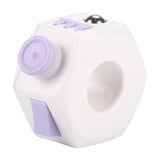 Maxbell Fingertip Rotating Toy Imagination Portable Easy Use Practicing Leisure Play Purple