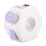 Maxbell Fingertip Rotating Toy Imagination Portable Easy Use Practicing Leisure Play Purple