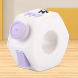 Maxbell Fingertip Rotating Toy Imagination Portable Easy Use Practicing Leisure Play Purple