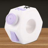 Maxbell Fingertip Rotating Toy Imagination Portable Easy Use Practicing Leisure Play Purple