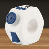 Maxbell Fingertip Rotating Toy Imagination Portable Easy Use Practicing Leisure Play Blue