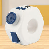 Maxbell Fingertip Rotating Toy Imagination Portable Easy Use Practicing Leisure Play Blue