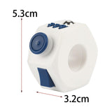 Maxbell Fingertip Rotating Toy Imagination Portable Easy Use Practicing Leisure Play Blue